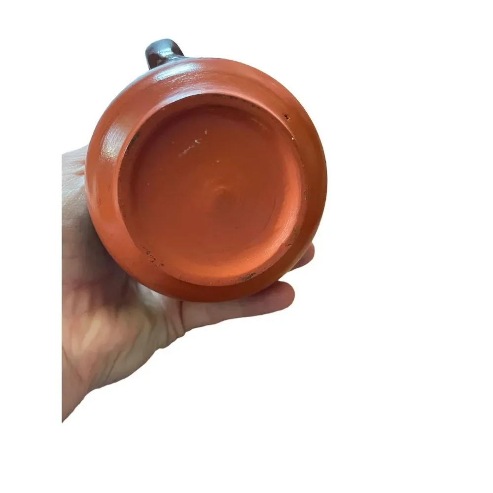 Hand Painted Peruvian‎ Terracotta Miniature Pitcher creamer server